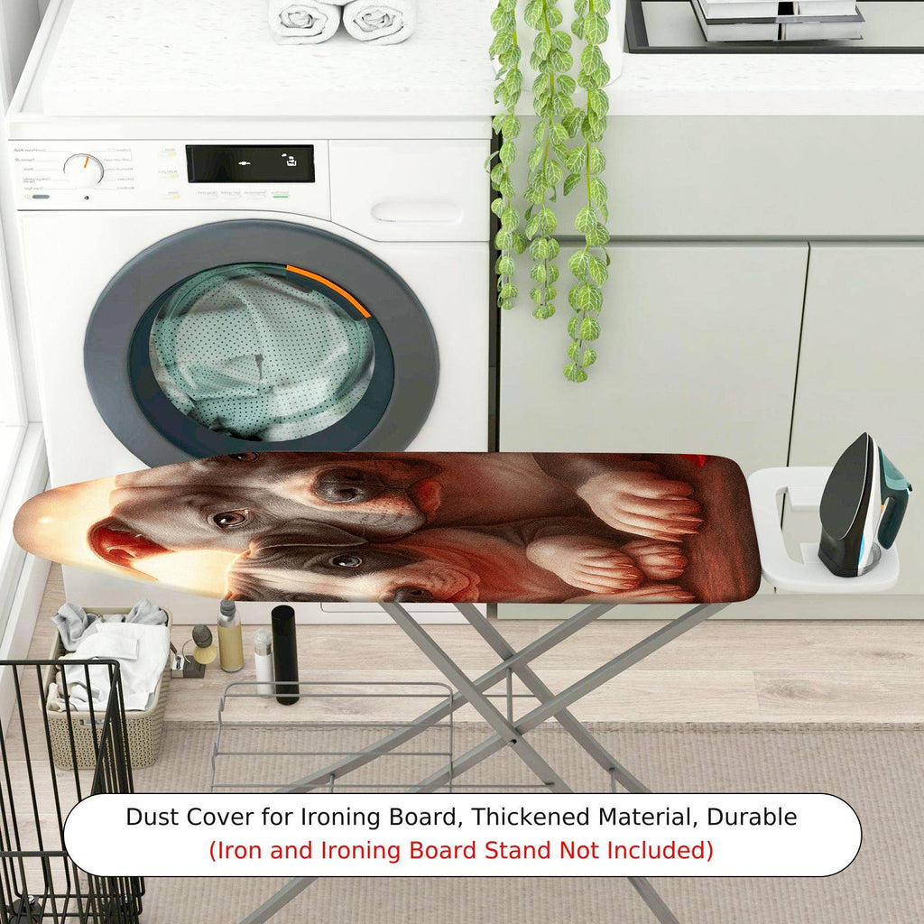 1-Piece Dog Puppy Animal  Ironing Board Cover, Universal Size, Without Board