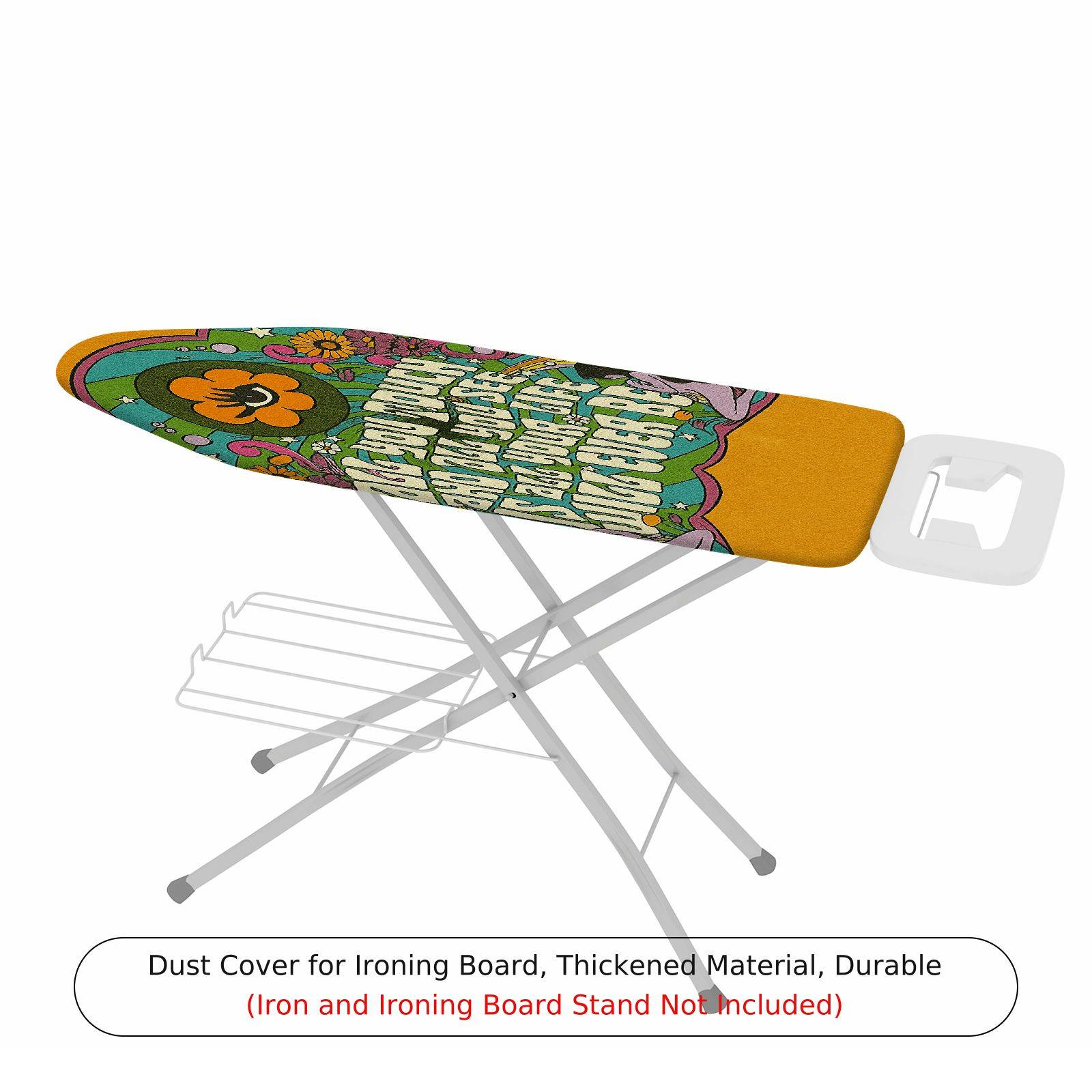 1-Piece Floral Colorful Retro  Ironing Board Cover, Universal Size, Without Board
