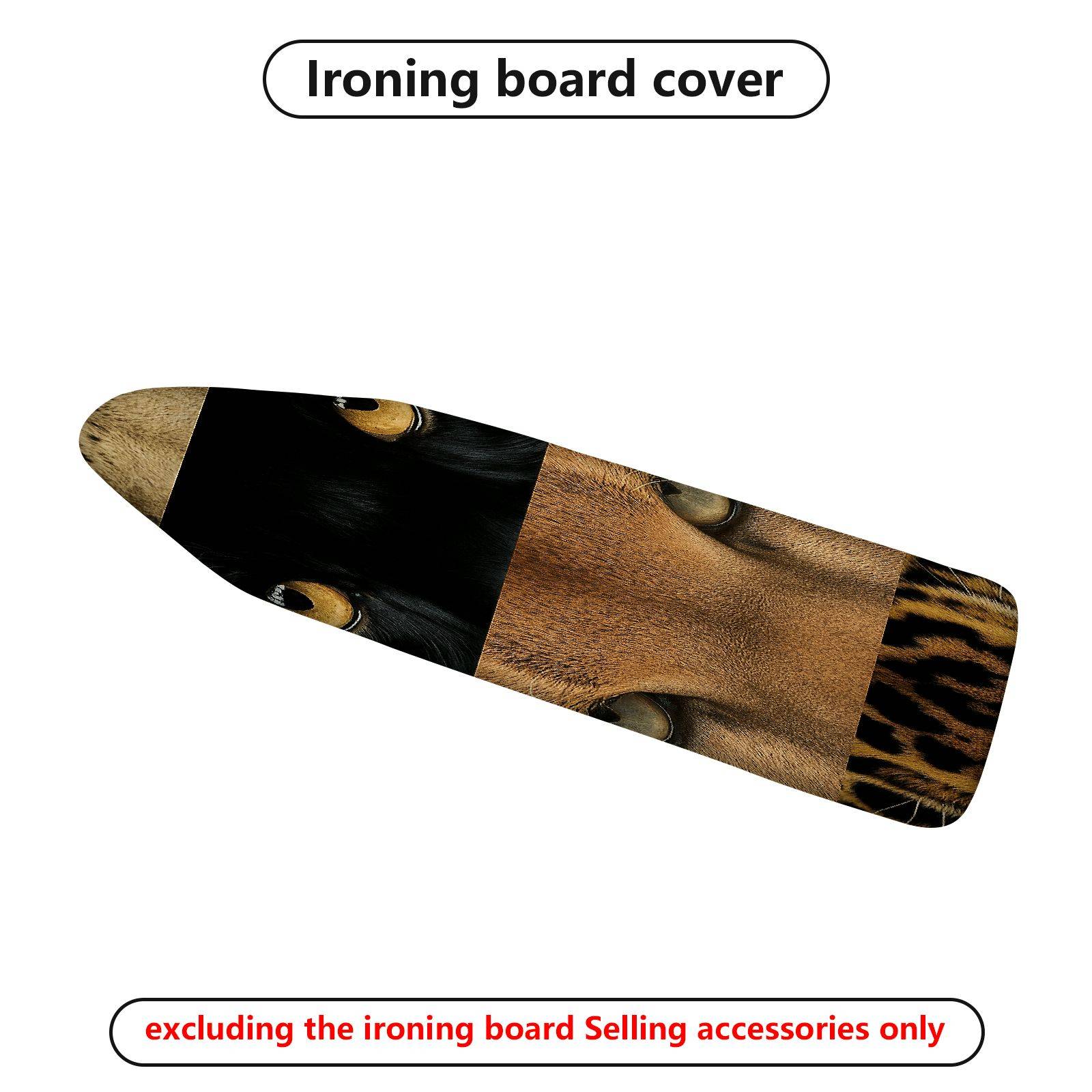 1-Piece Animal Print Eye  Ironing Board Cover, Universal Size, Without Board
