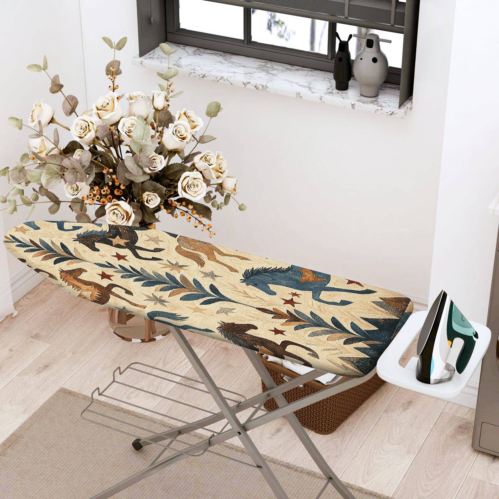 1-Piece Animal Star Leaf  Ironing Board Cover, Universal Size, Without Board