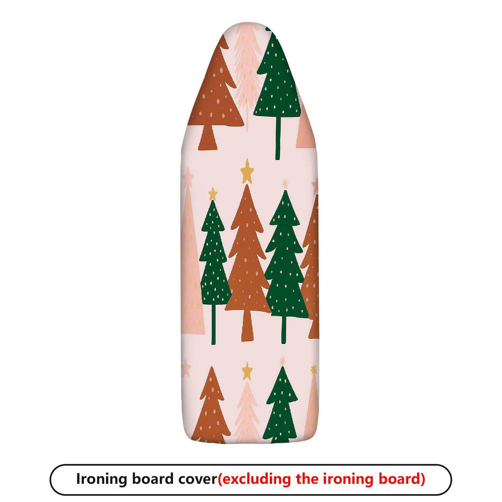 1-Piece Christmas Tree Star Pattern  Ironing Board Cover, Universal Size, Without Board