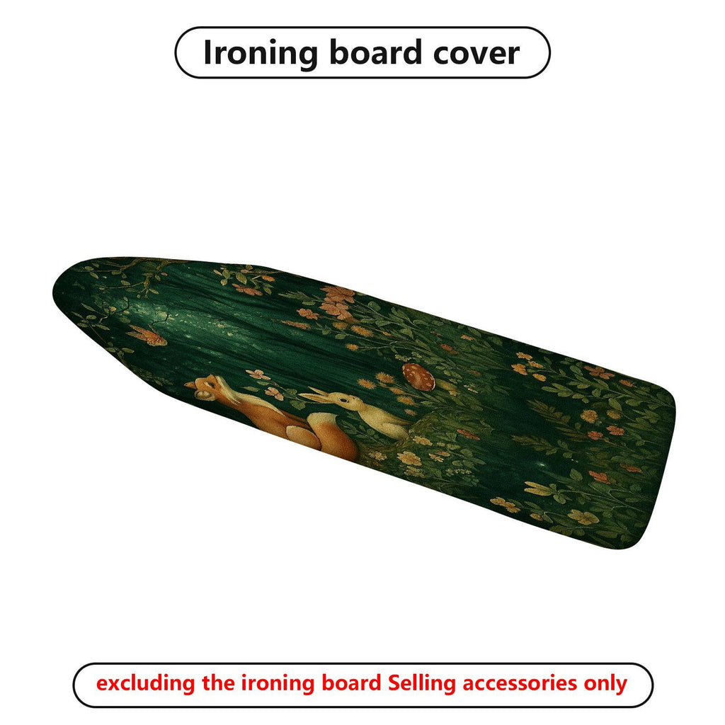 1-Piece Nature Forest Animals  Ironing Board Cover, Universal Size, Without Board