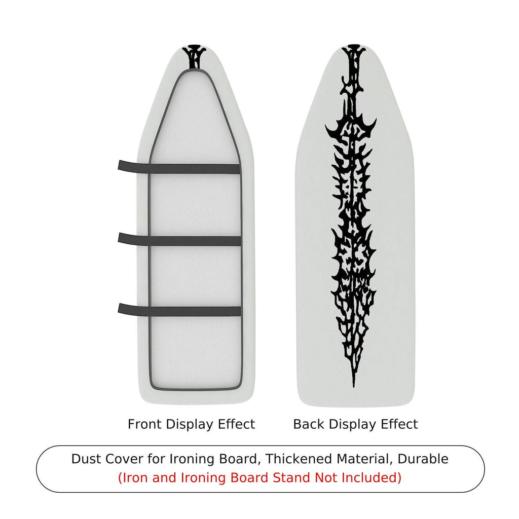 1-Piece Abstract Floral Tribal  Ironing Board Cover, Universal Size, Without Board