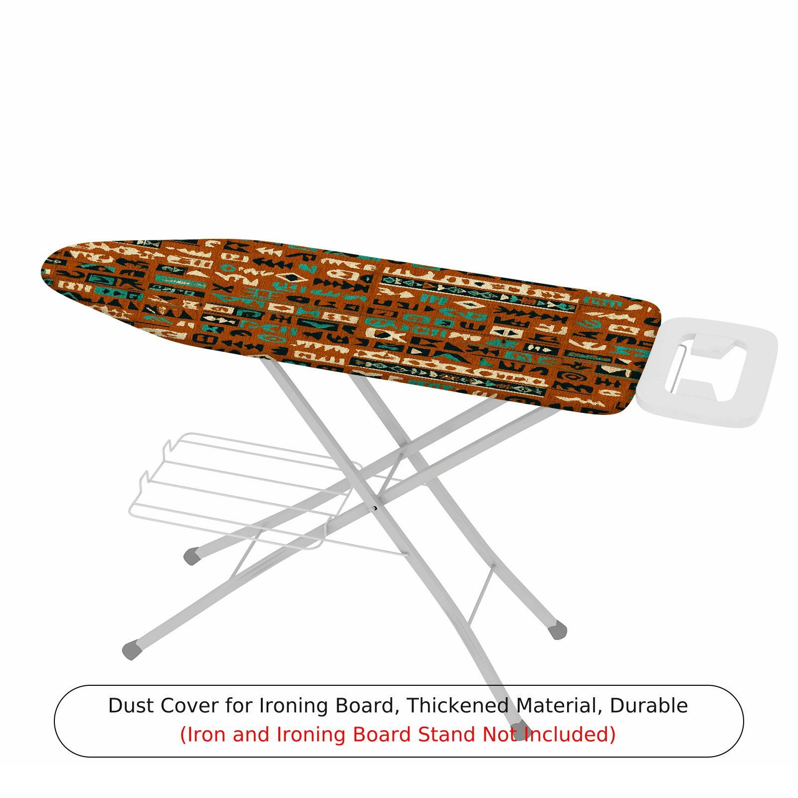 1-Piece Abstract Geometric Tribal  Ironing Board Cover, Universal Size, Without Board