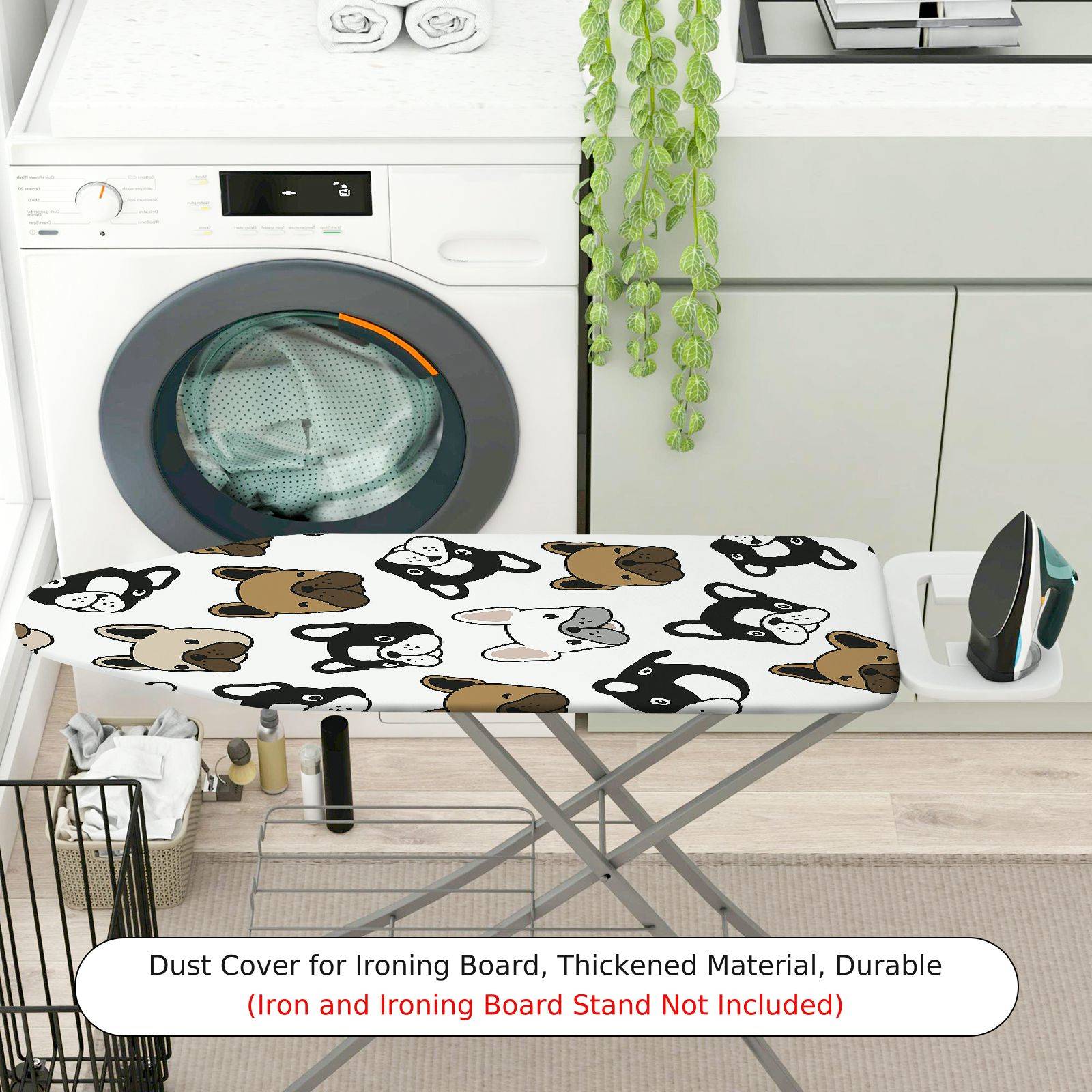 1-Piece Dog Pattern Animal  Ironing Board Cover, Universal Size, Without Board