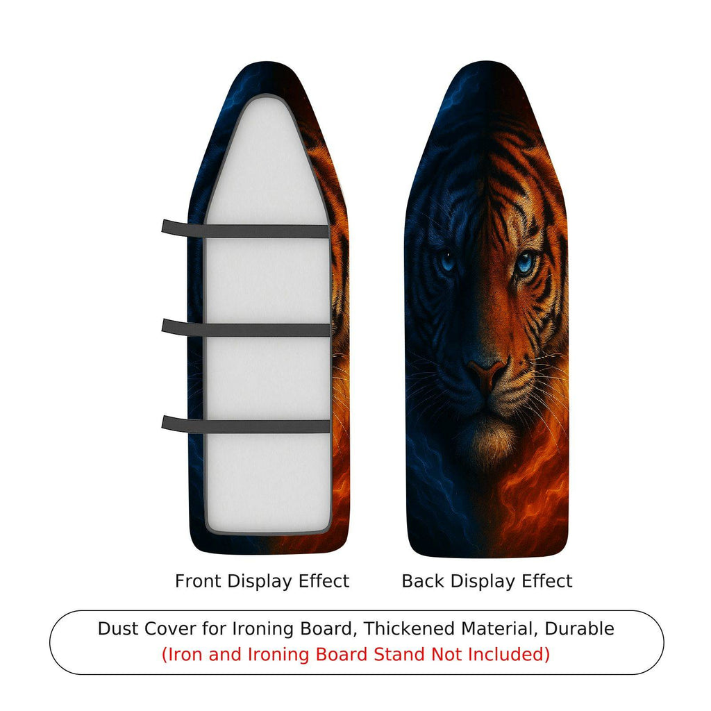 1-Piece Tiger Animal Wild  Ironing Board Cover, Universal Size, Without Board