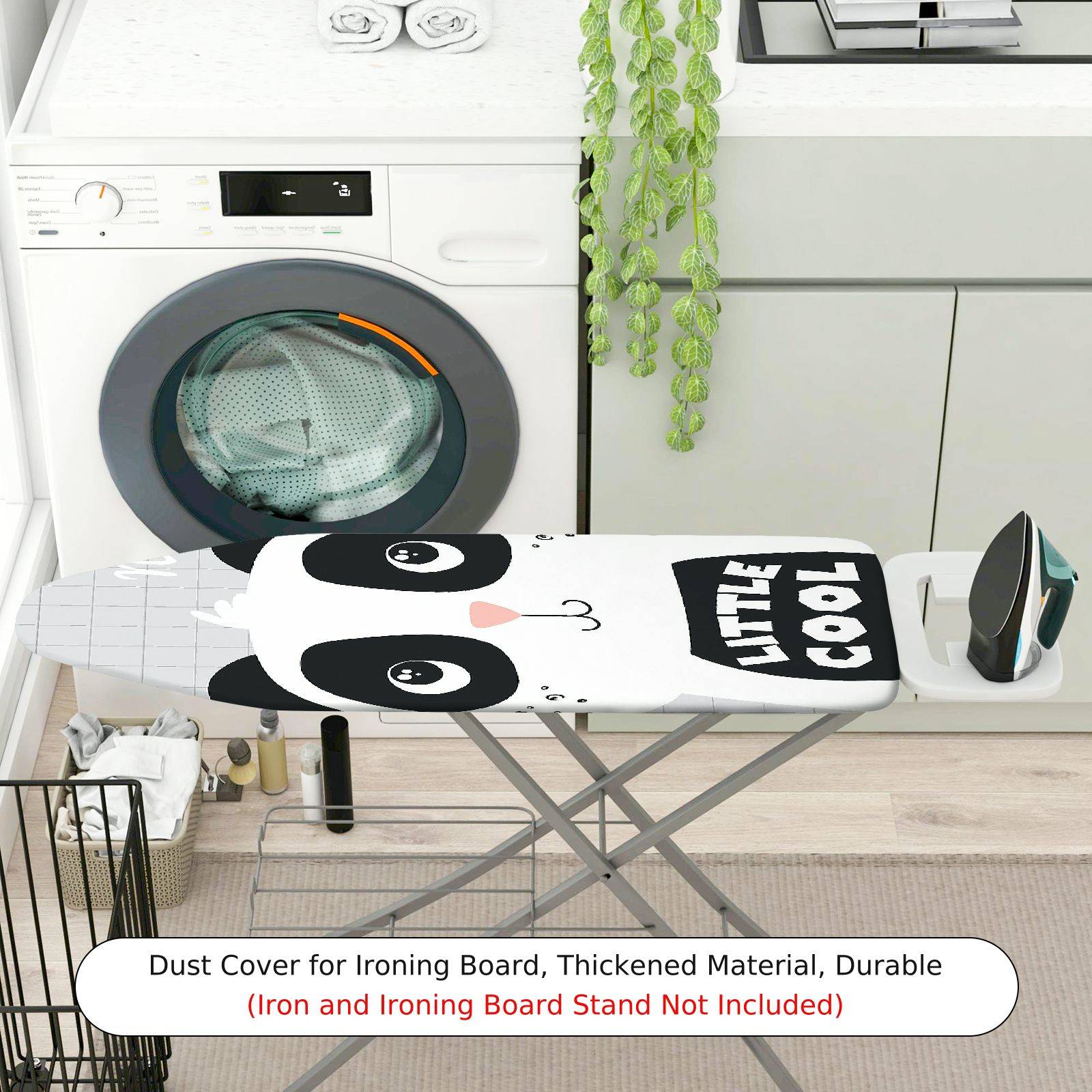 1-Piece Panda  Animal  Ironing Board Cover, Universal Size, Without Board