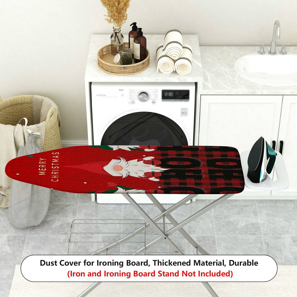 1-Piece Christmas Elf Plaid  Ironing Board Cover, Universal Size, Without Board