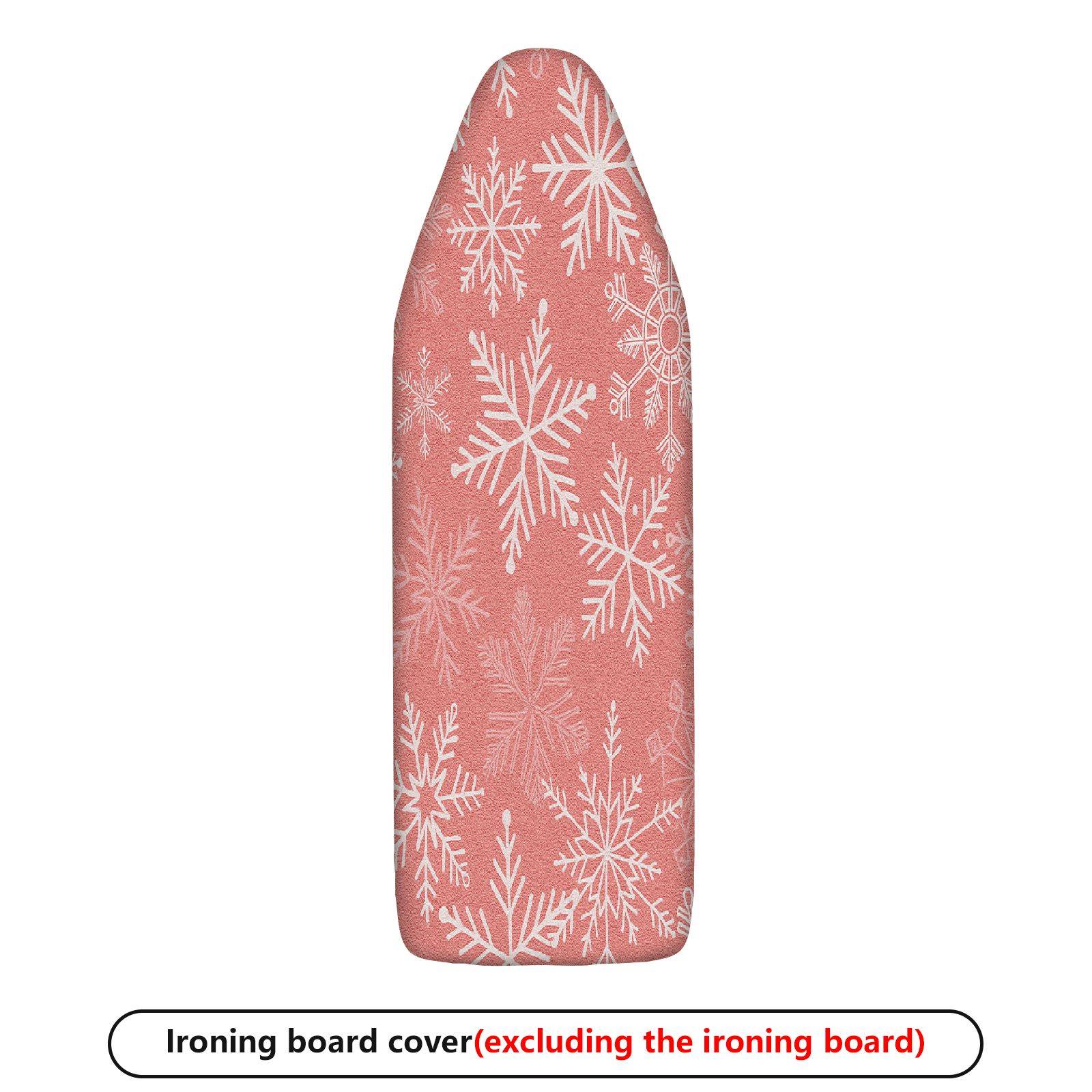 1-Piece Snowflake Christmas Winter  Ironing Board Cover, Universal Size, Without Board
