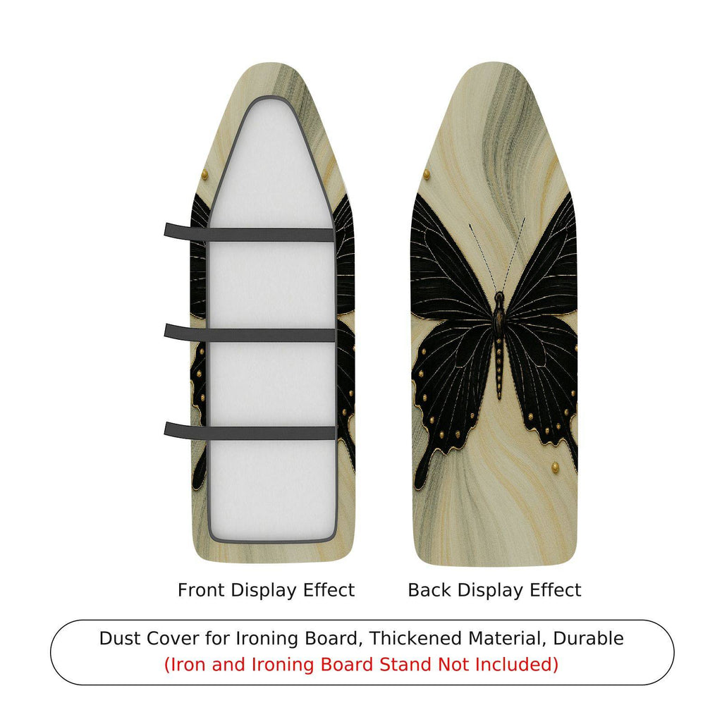 1-Piece Butterfly Elegant Abstract  Ironing Board Cover, Universal Size, Without Board