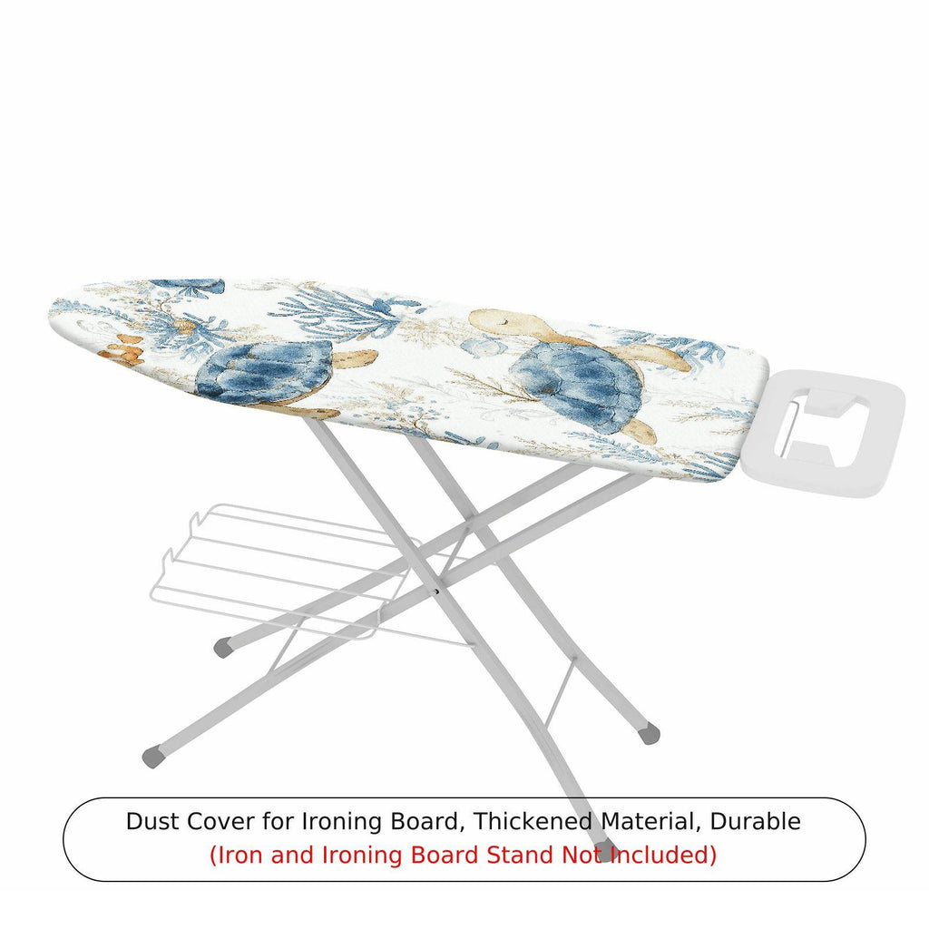 1-Piece Turtle Ocean Sea  Ironing Board Cover, Universal Size, Without Board