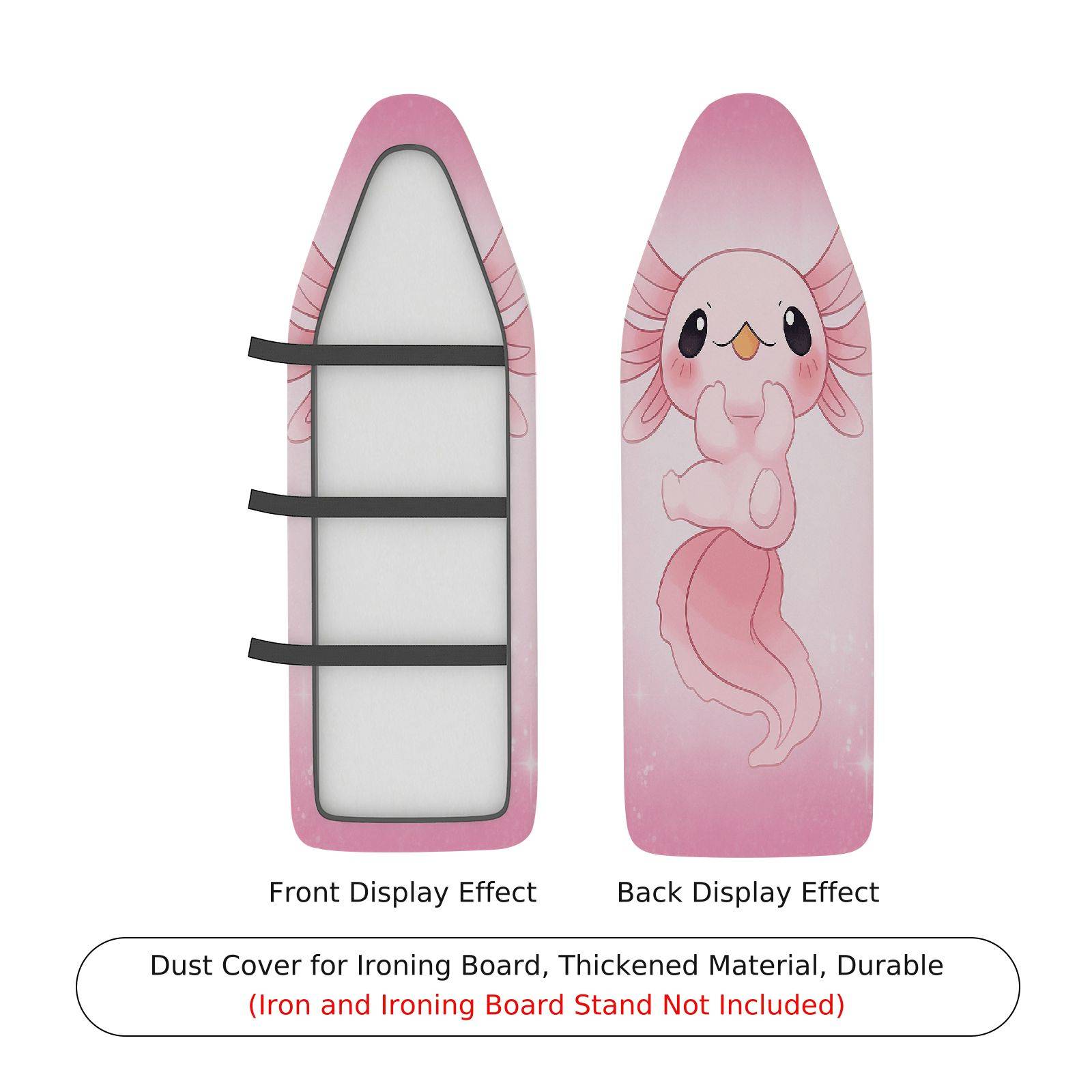 1-Piece Cute  Pink  Ironing Board Cover, Universal Size, Without Board