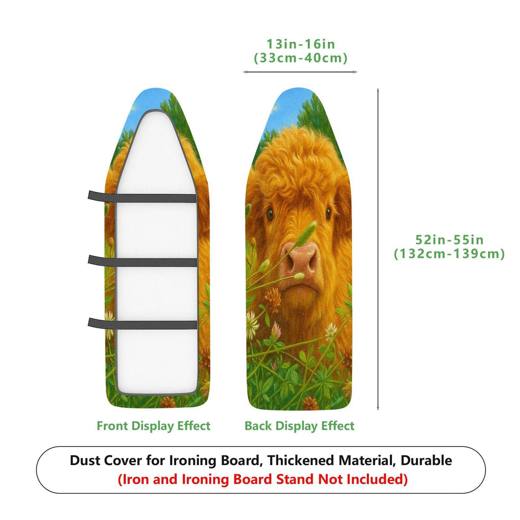 1-Piece Animal Nature Art  Ironing Board Cover, Universal Size, Without Board