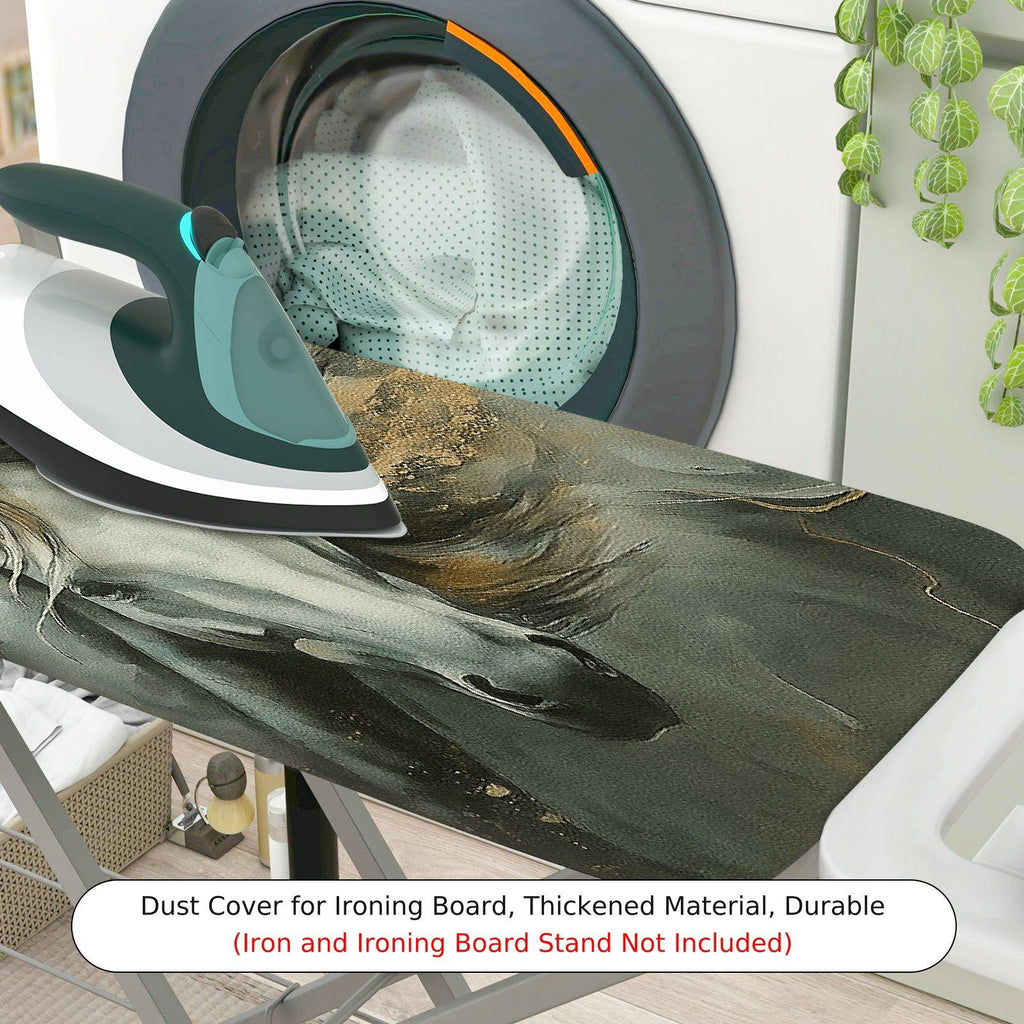 1-Piece Horse Art Animal Decorative  Ironing Board Cover, Universal Size, Without Board