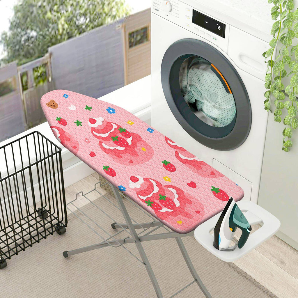 1-Piece Santa Claus Christmas Festive  Ironing Board Cover, Universal Size, Without Board