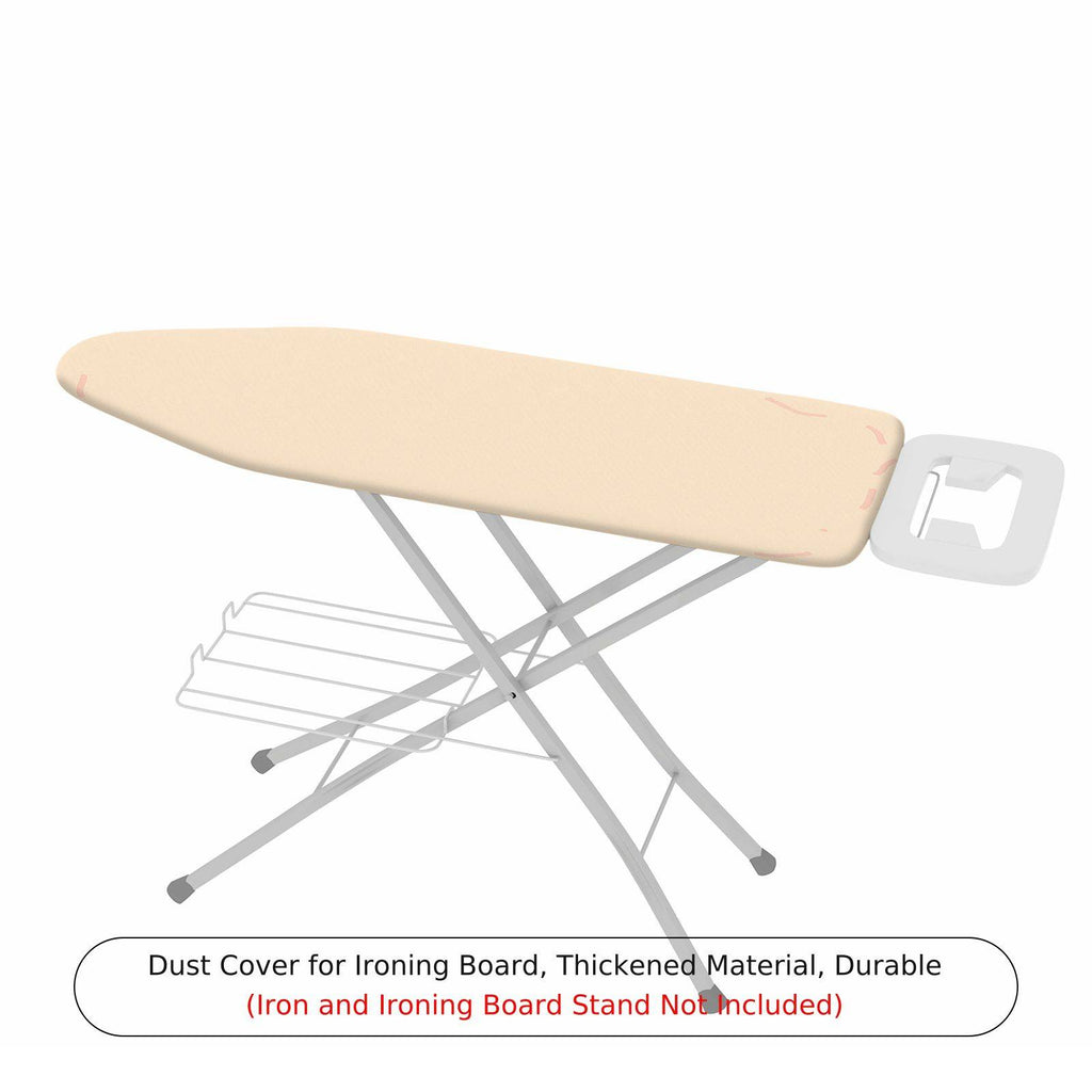 1-Piece Abstract Pink White Pattern  Ironing Board Cover, Universal Size, Without Board