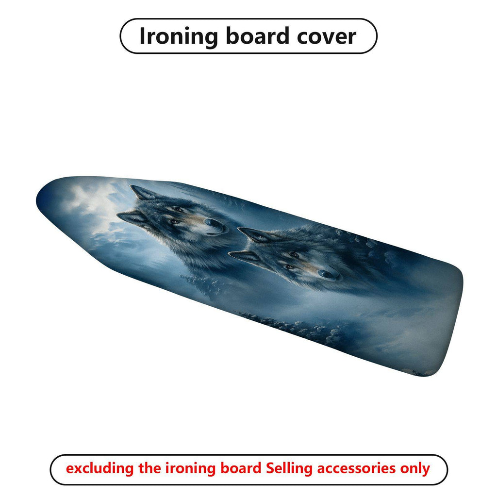 1-Piece Wolf Nature Animal  Ironing Board Cover, Universal Size, Without Board