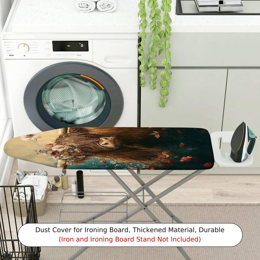 1-Piece Floral Animal Nature  Ironing Board Cover, Universal Size, Without Board
