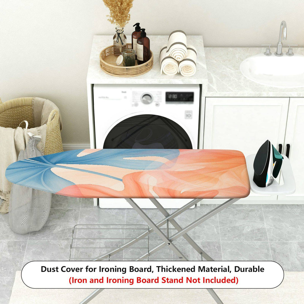 1-Piece Abstract Leaf Colorful  Ironing Board Cover, Universal Size, Without Board