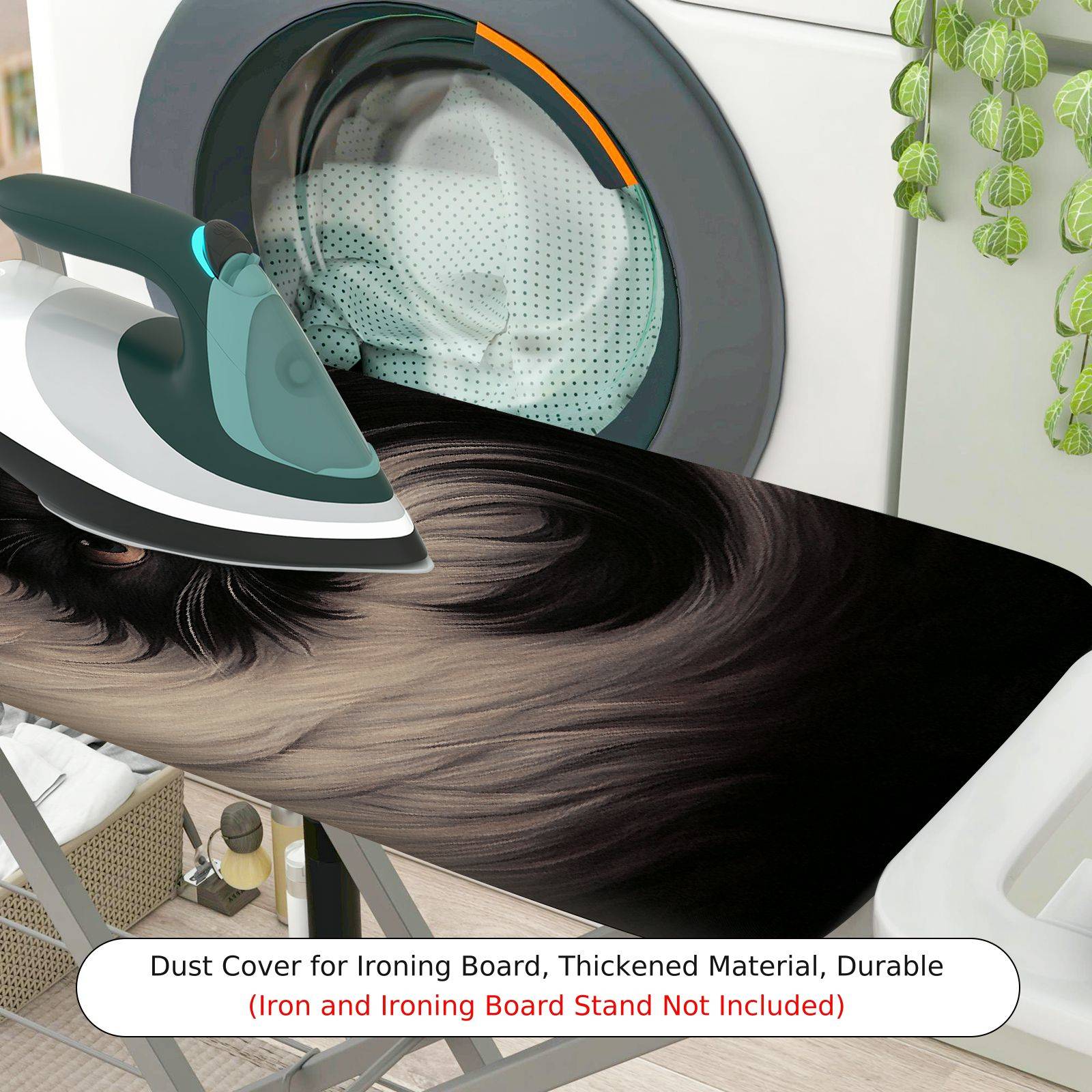 1-Piece Cat Animal Feline  Ironing Board Cover, Universal Size, Without Board