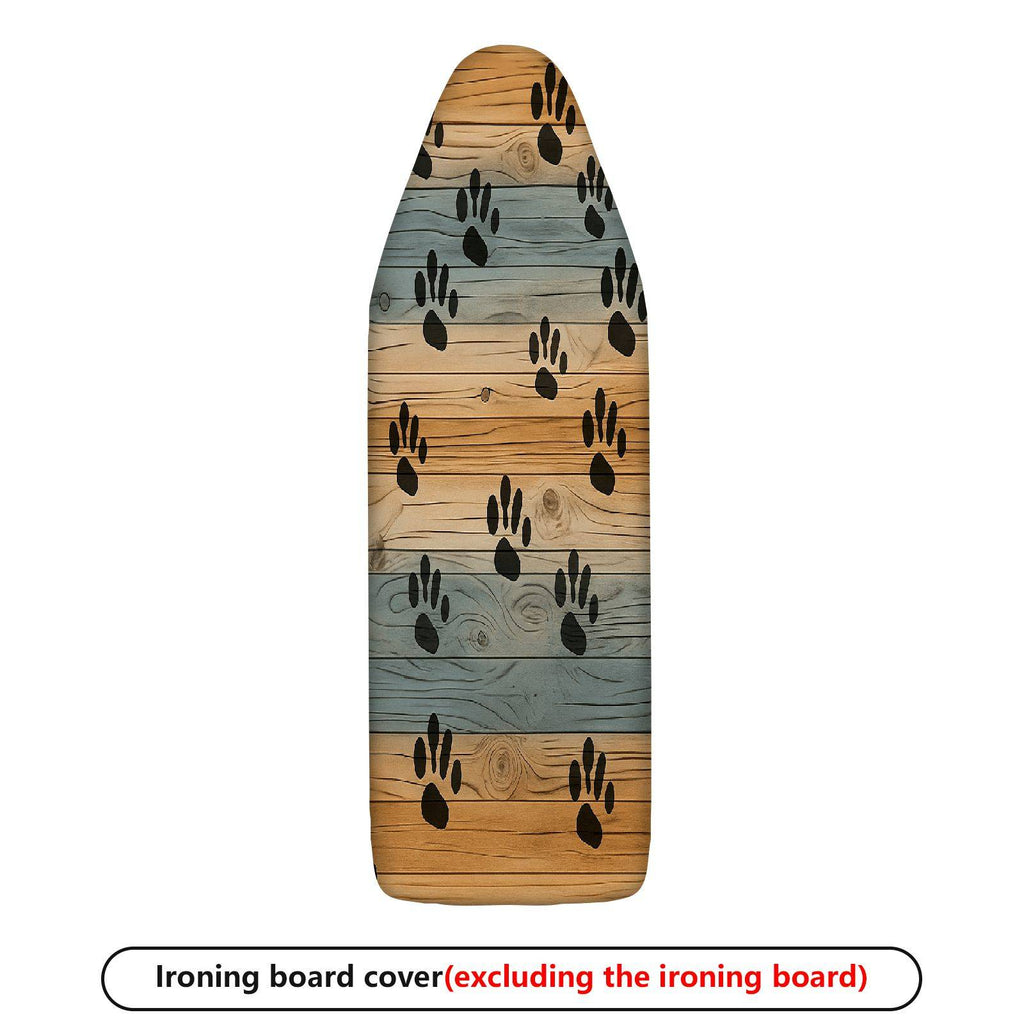 1-Piece Animal Paw  Rustic  Ironing Board Cover, Universal Size, Without Board