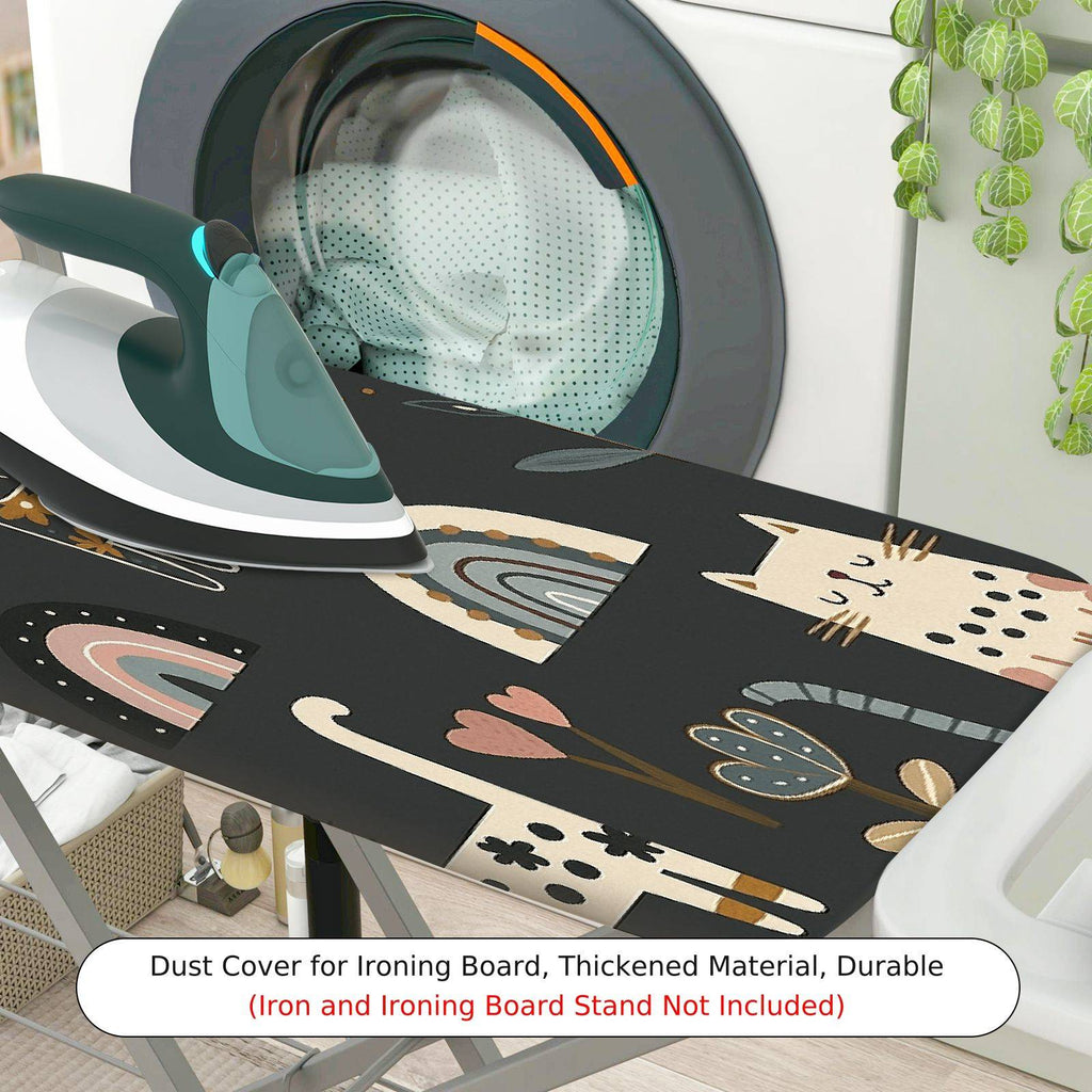 1-Piece Floral Animal Geometric  Ironing Board Cover, Universal Size, Without Board