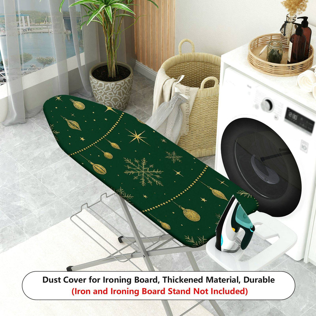 1-Piece Christmas Snowflake Star  Ironing Board Cover, Universal Size, Without Board