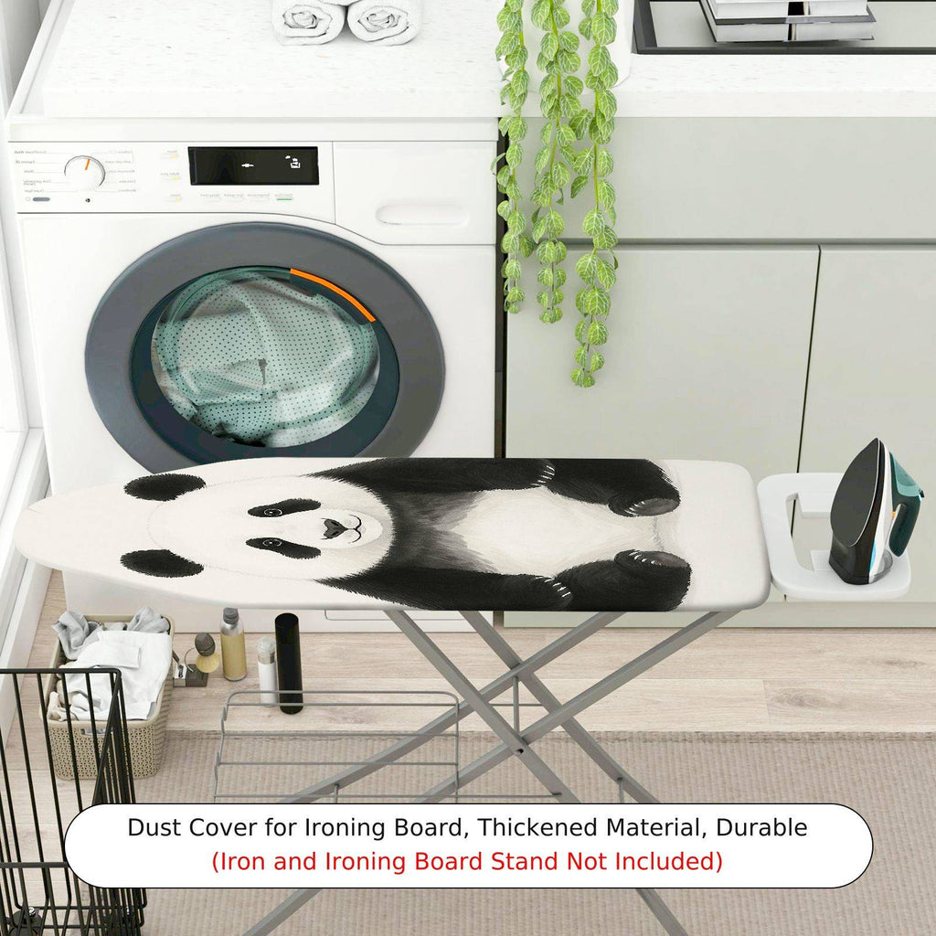 1-Piece Panda Cute Animal  Ironing Board Cover, Universal Size, Without Board