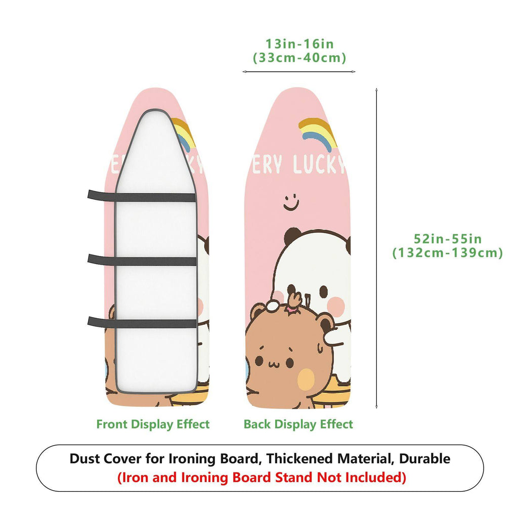 1-Piece Cute Animal Rainbow  Ironing Board Cover, Universal Size, Without Board