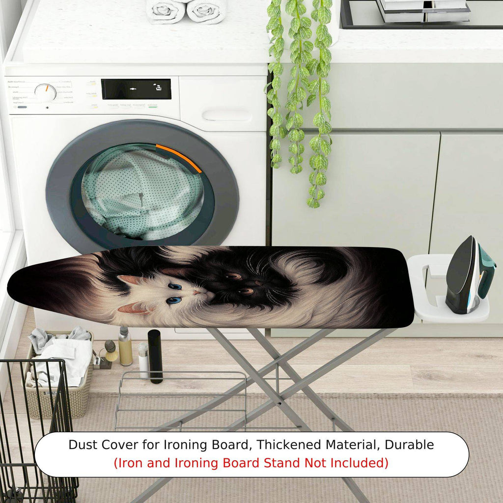 1-Piece Cat Animal Feline  Ironing Board Cover, Universal Size, Without Board