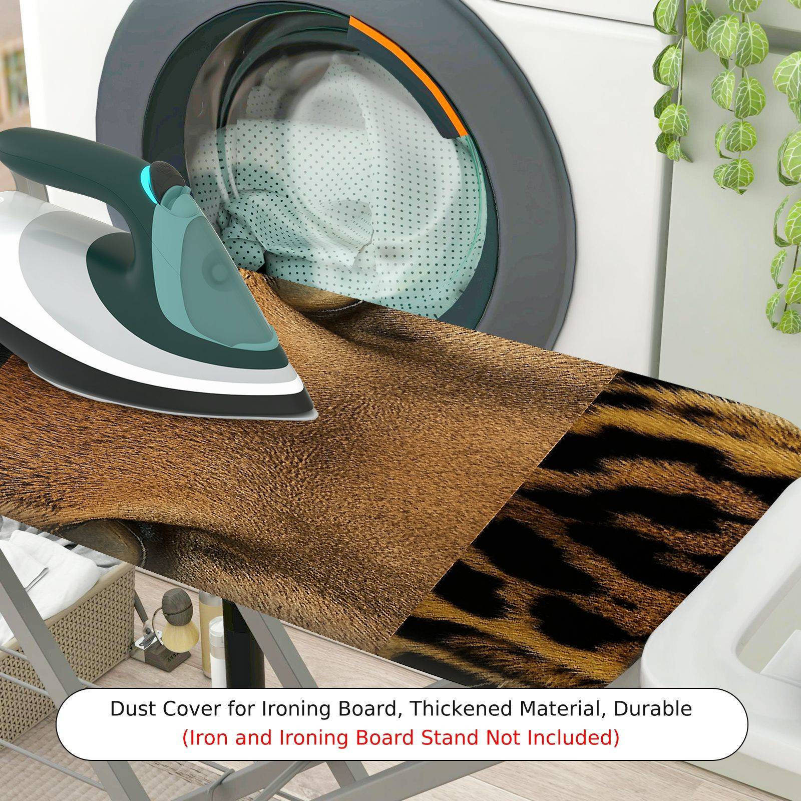 1-Piece Animal Print Eye  Ironing Board Cover, Universal Size, Without Board