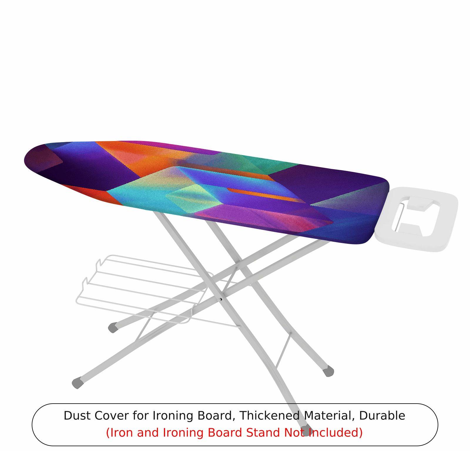 1-Piece Geometric Colorful Abstract  Ironing Board Cover, Universal Size, Without Board