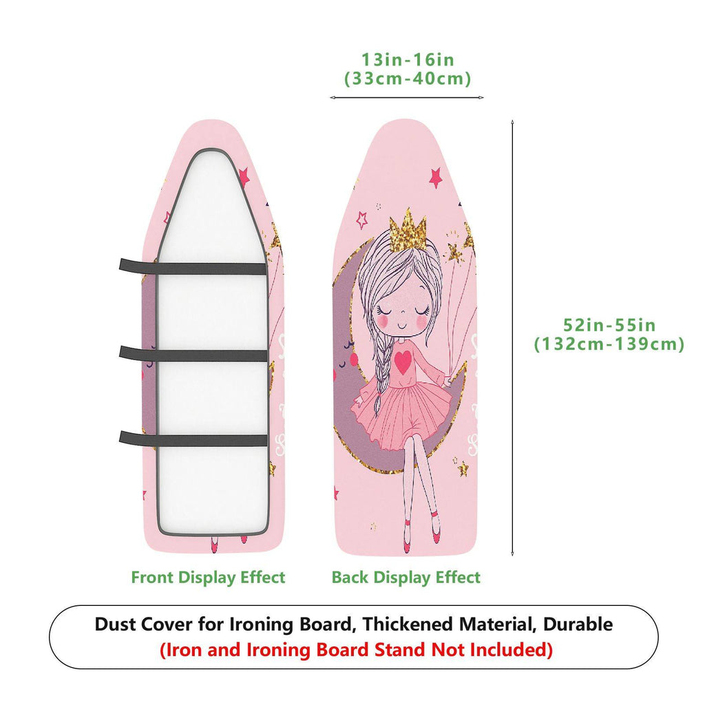 1-Piece Pink  Ironing Board Cover, Universal Size, Without Board