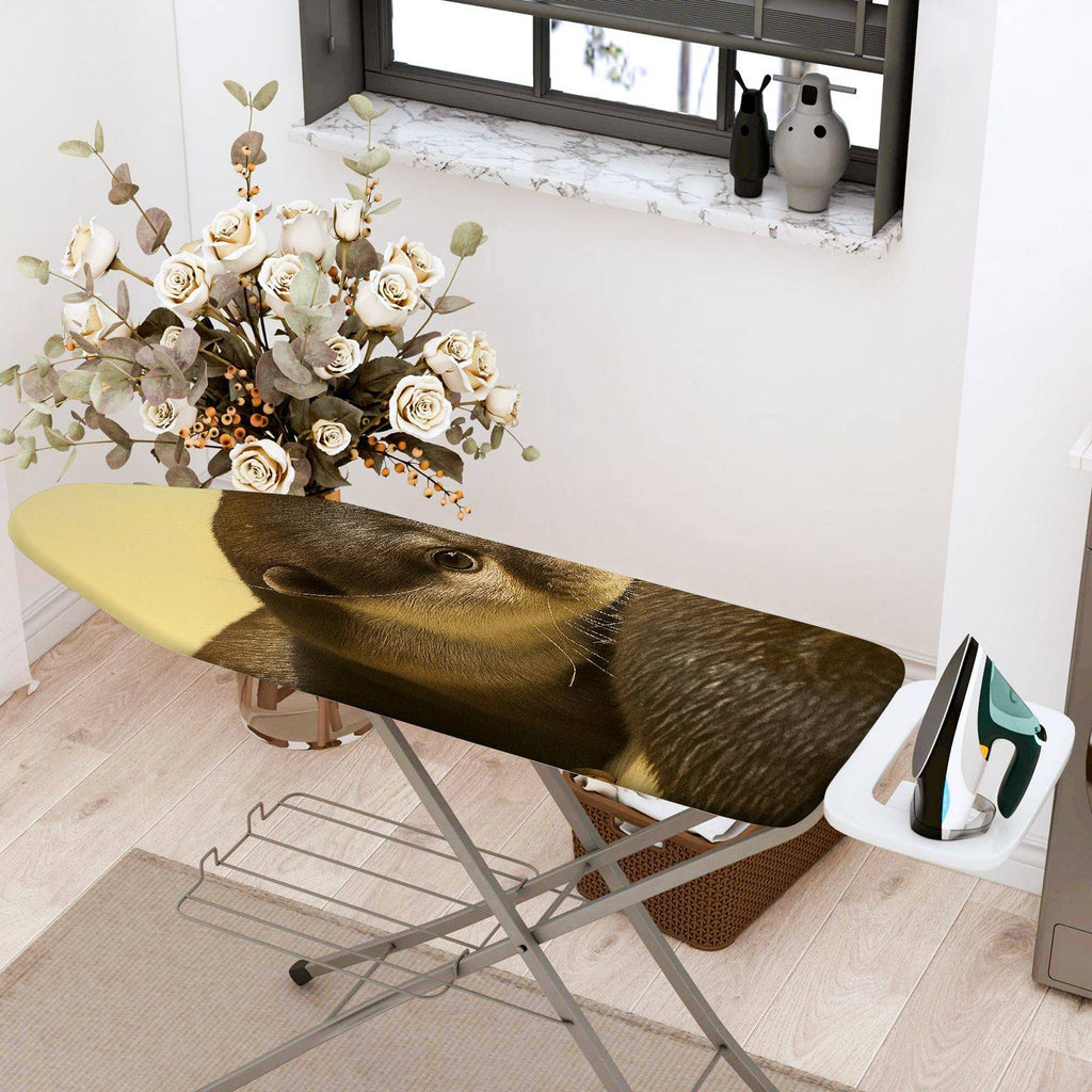 1-Piece Animal Otter Wildlife  Ironing Board Cover, Universal Size, Without Board