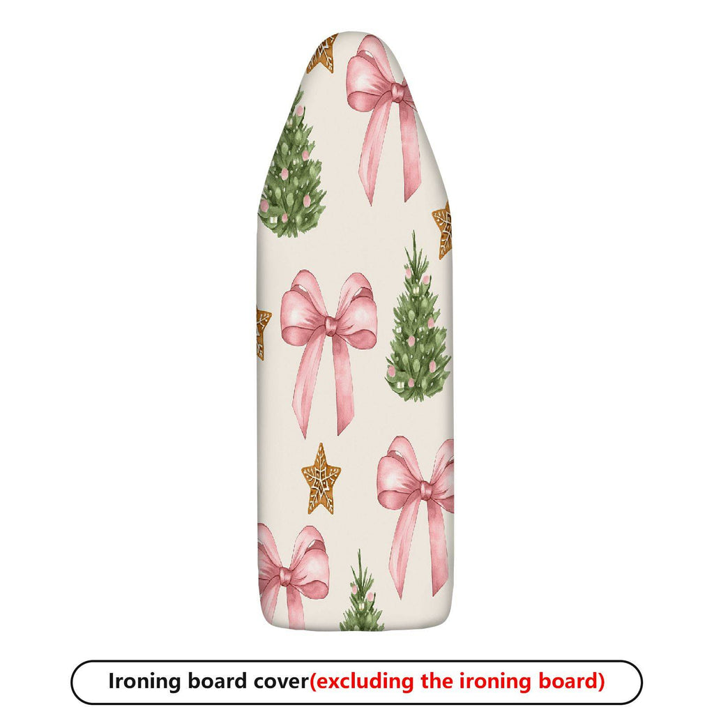 1-Piece Christmas Bow Tree  Ironing Board Cover, Universal Size, Without Board