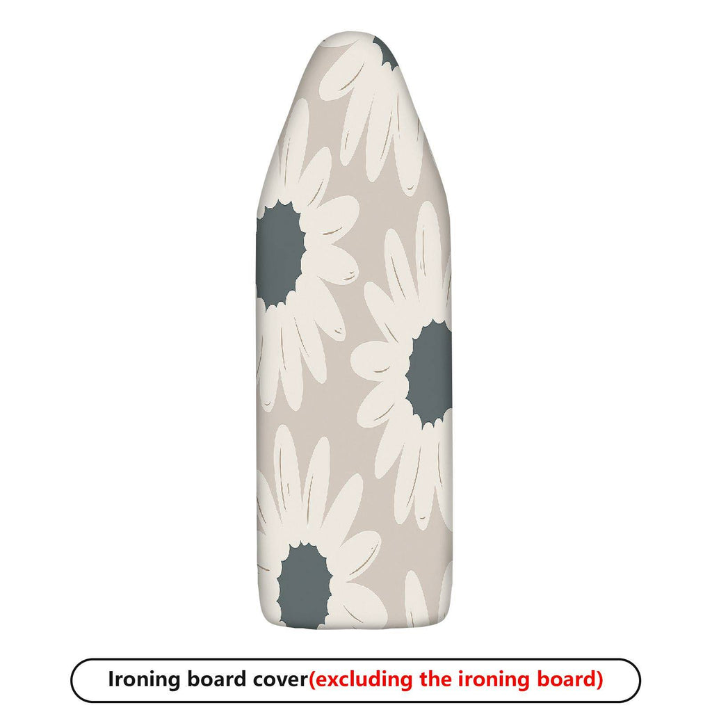 1-Piece Floral Sunflower Beige  Ironing Board Cover, Universal Size, Without Board
