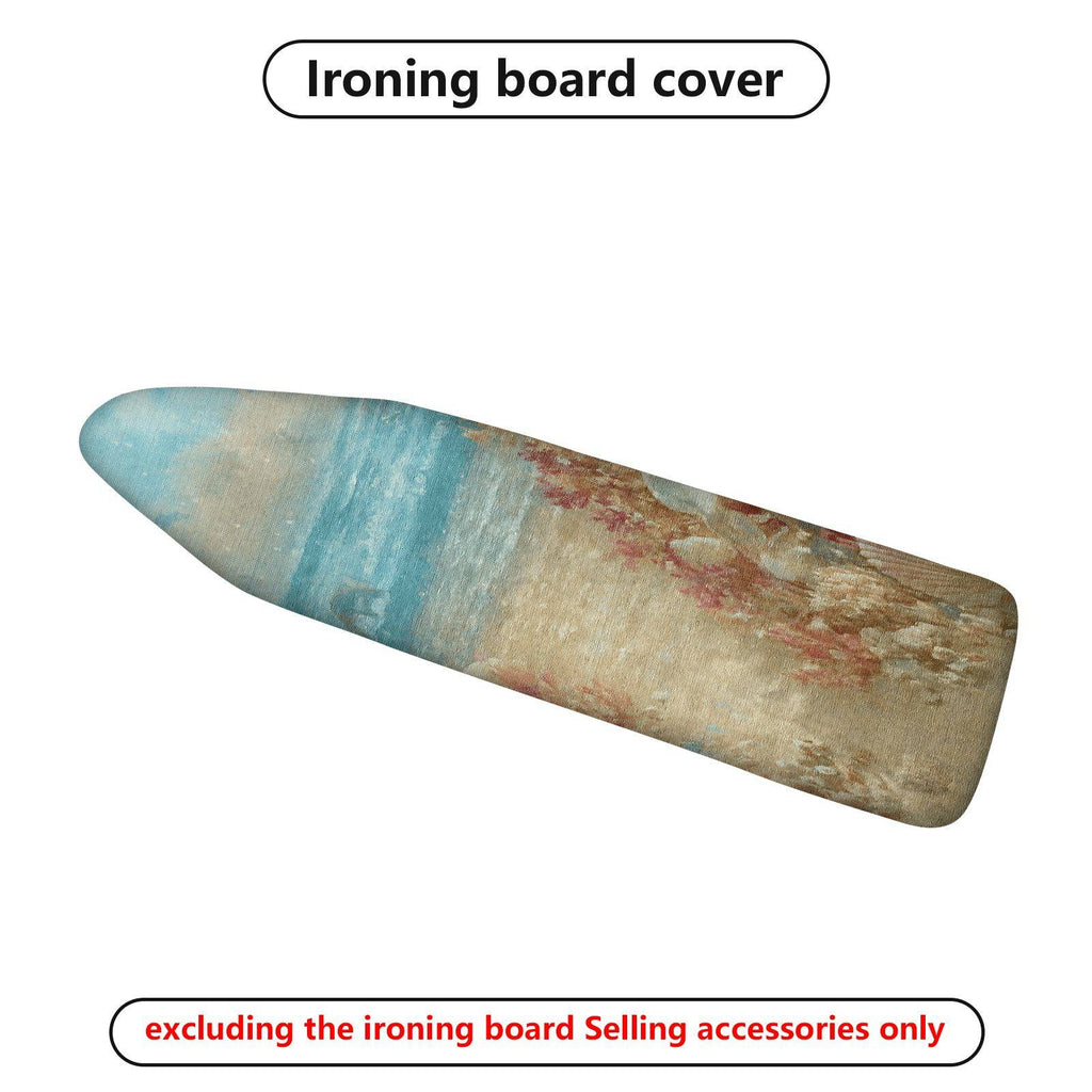 1-Piece Ocean Beach Landscape  Ironing Board Cover, Universal Size, Without Board