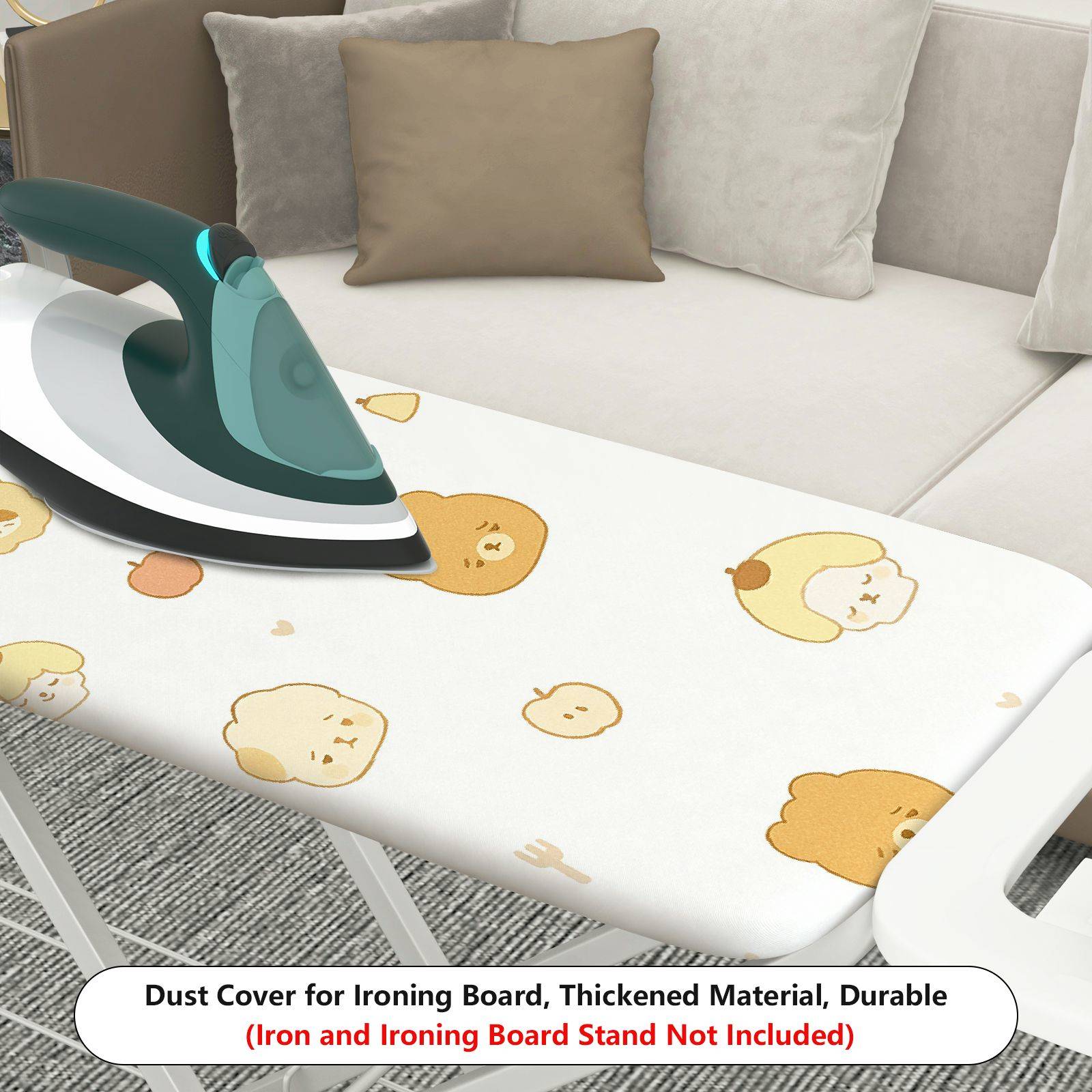 1-Piece Animal Fruit Cute  Ironing Board Cover, Universal Size, Without Board
