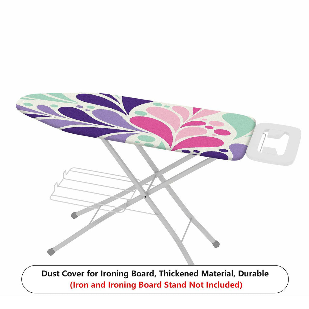 1-Piece Abstract Colorful Pattern Decorative  Ironing Board Cover, Universal Size, Without Board