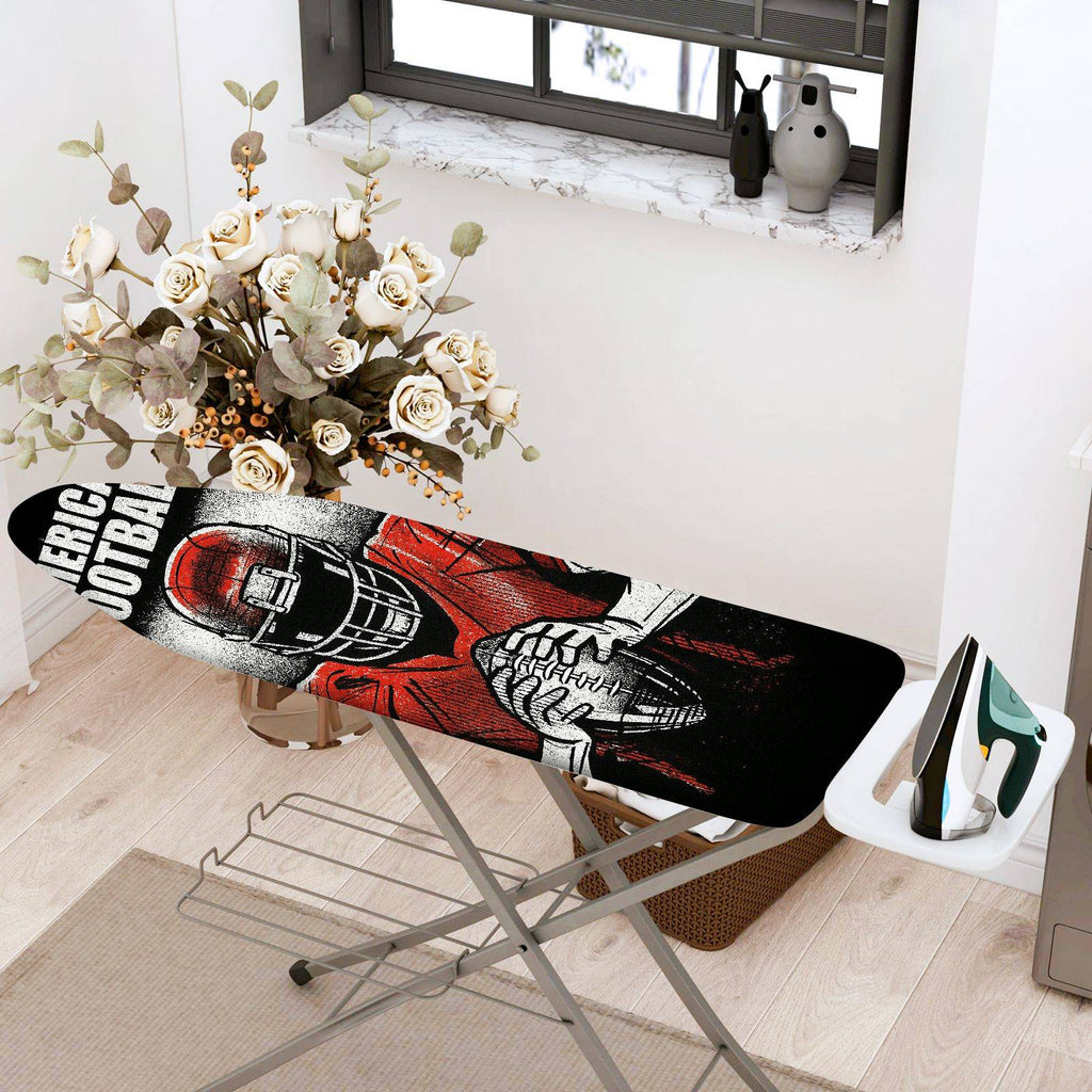 1-Piece American Football Sports Athlete  Ironing Board Cover, Universal Size, Without Board