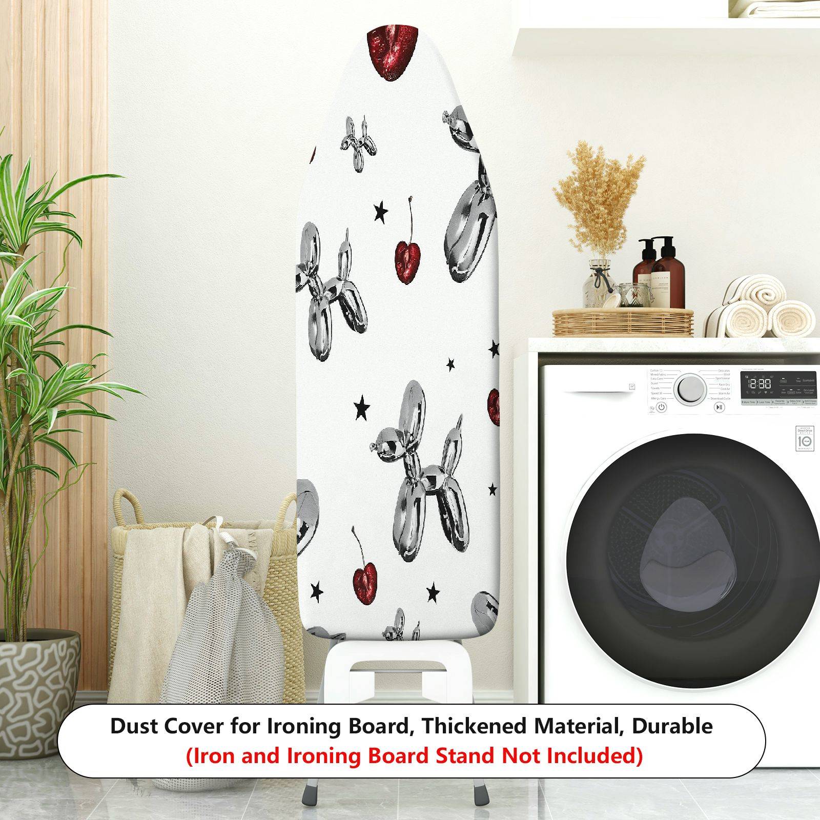 1-Piece Heart Balloon Animal  Ironing Board Cover, Universal Size, Without Board