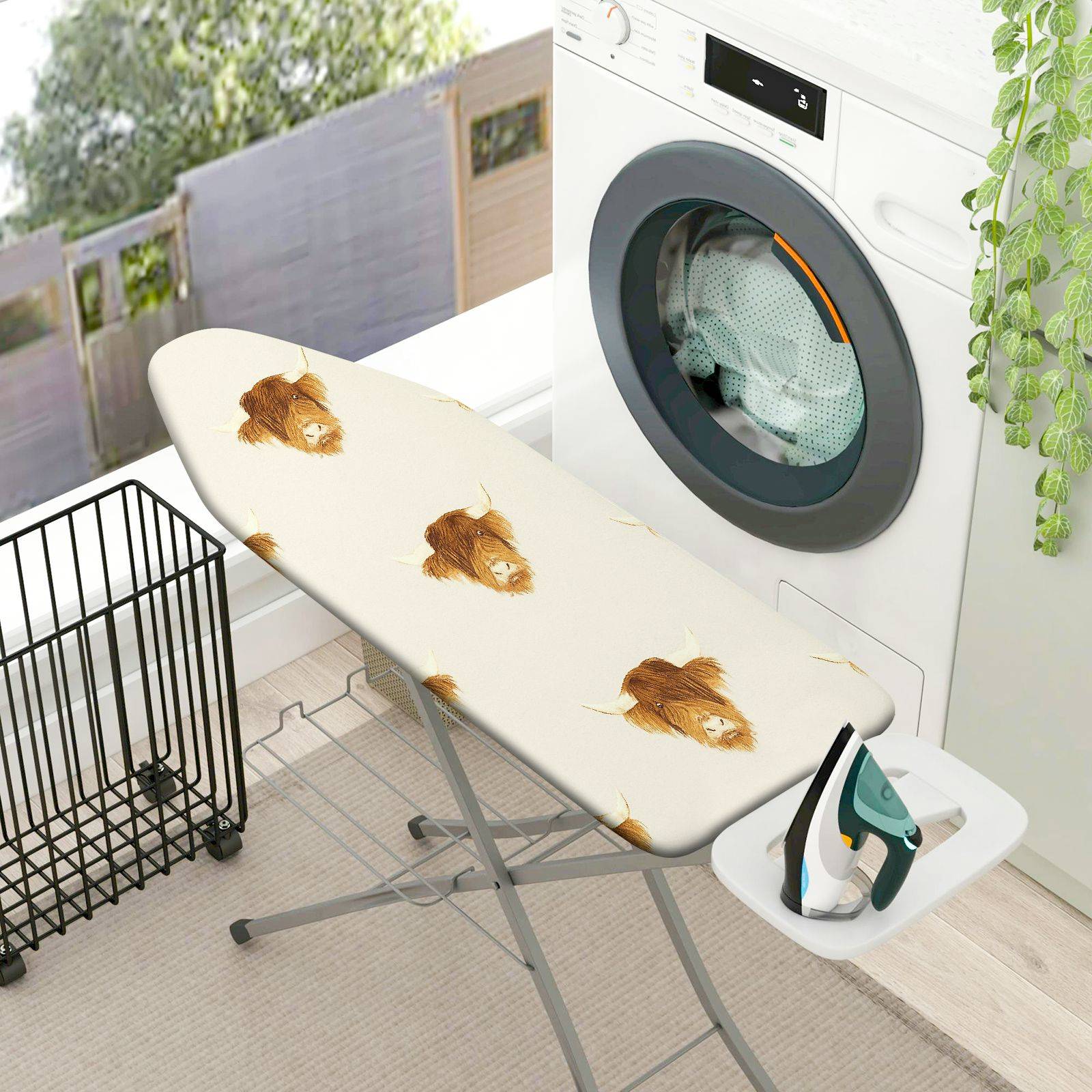 1-Piece Animal  Lion  Ironing Board Cover, Universal Size, Without Board