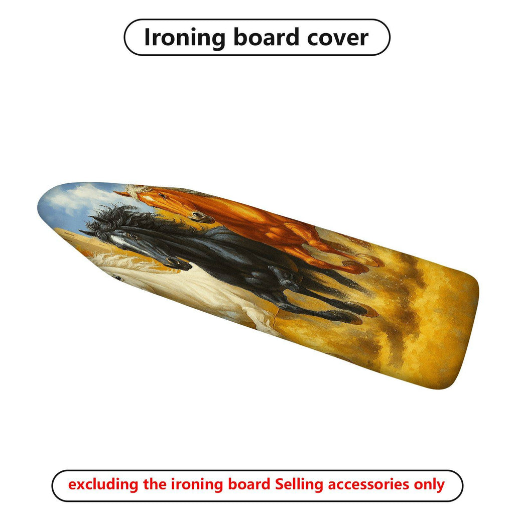1-Piece Horse Animal Art  Ironing Board Cover, Universal Size, Without Board