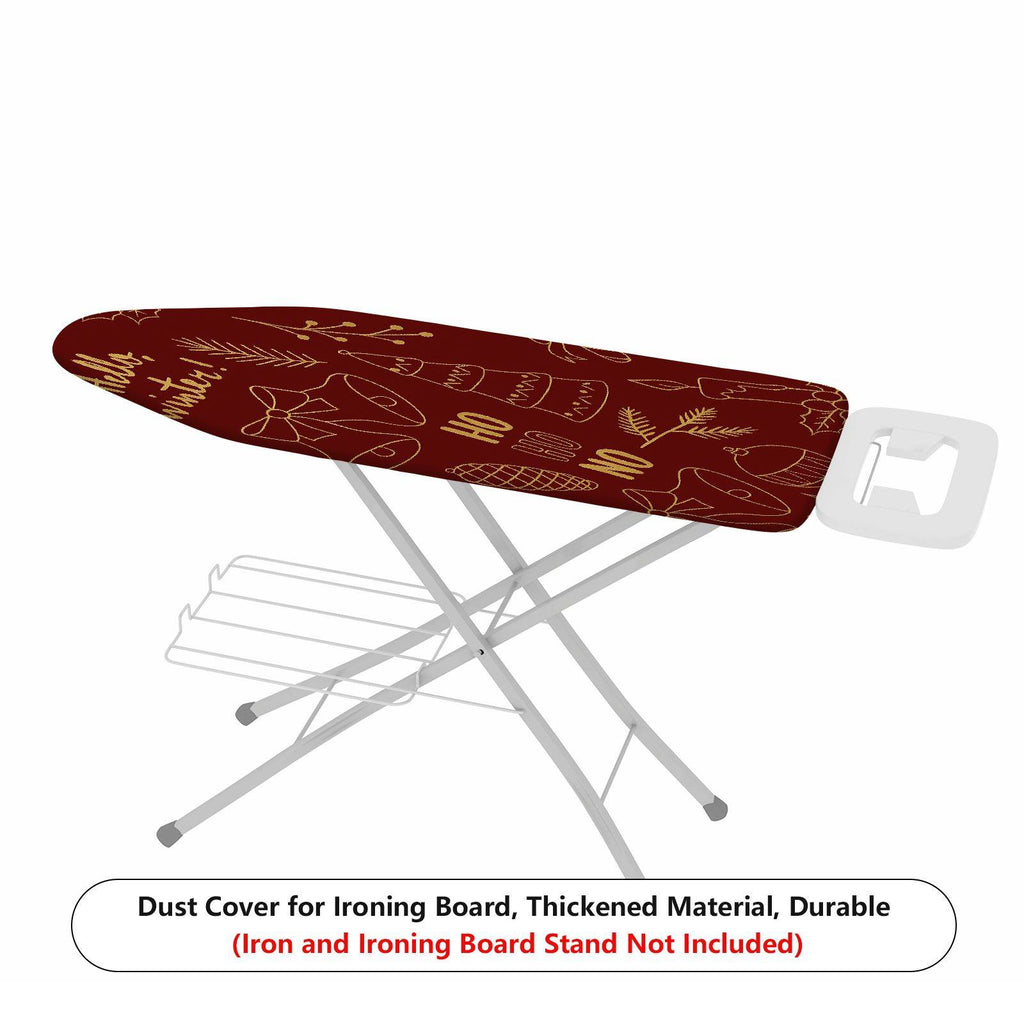 1-Piece Christmas Holiday Winter  Ironing Board Cover, Universal Size, Without Board