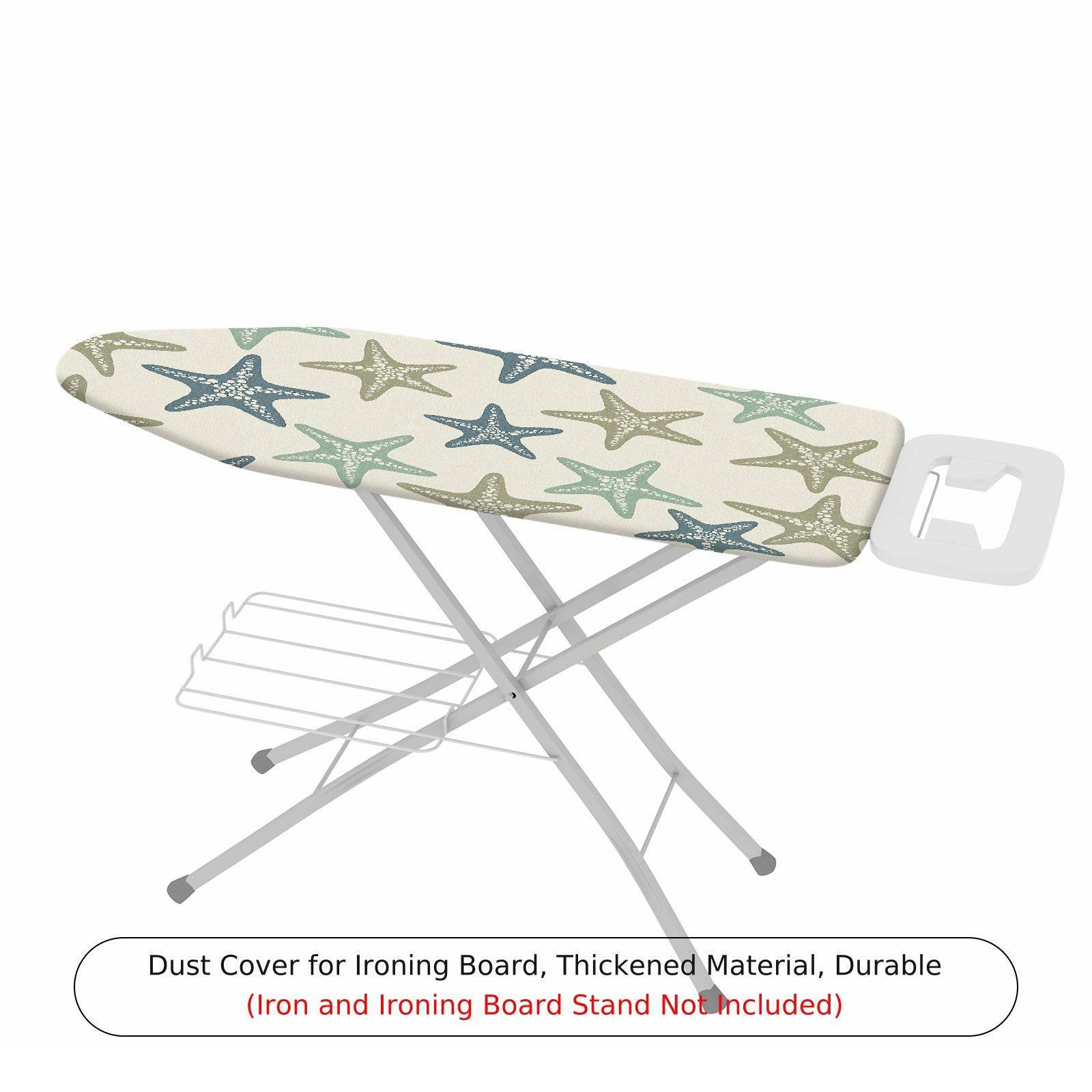 1-Piece Starfish Ocean Beach  Ironing Board Cover, Universal Size, Without Board