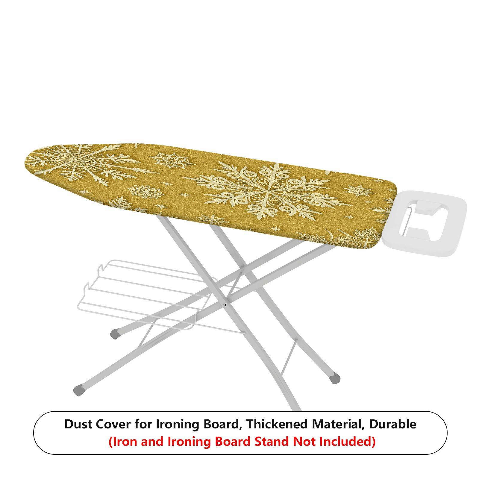 1-Piece Snowflake Christmas Winter  Ironing Board Cover, Universal Size, Without Board