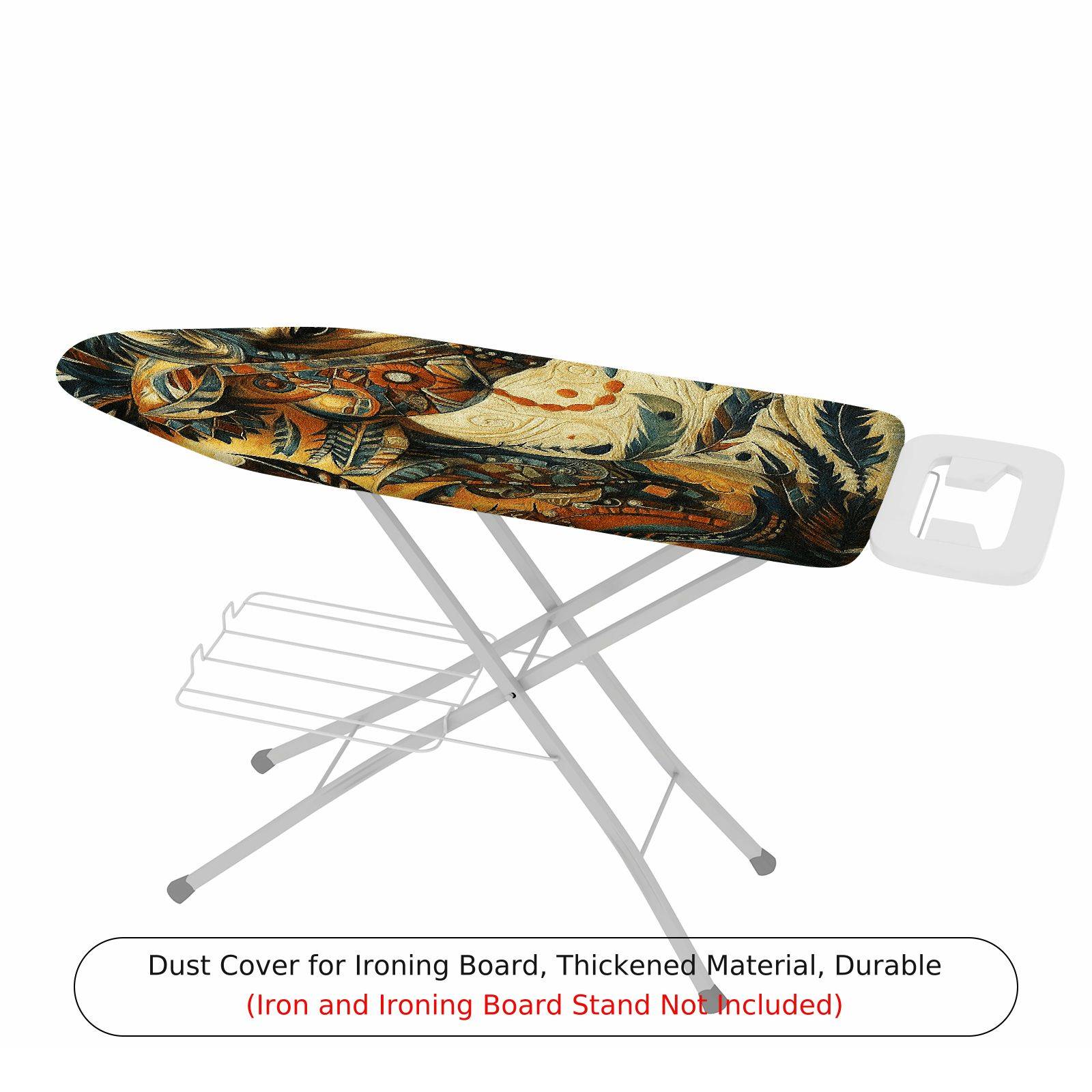 1-Piece Abstract Artistic Colorful  Ironing Board Cover, Universal Size, Without Board