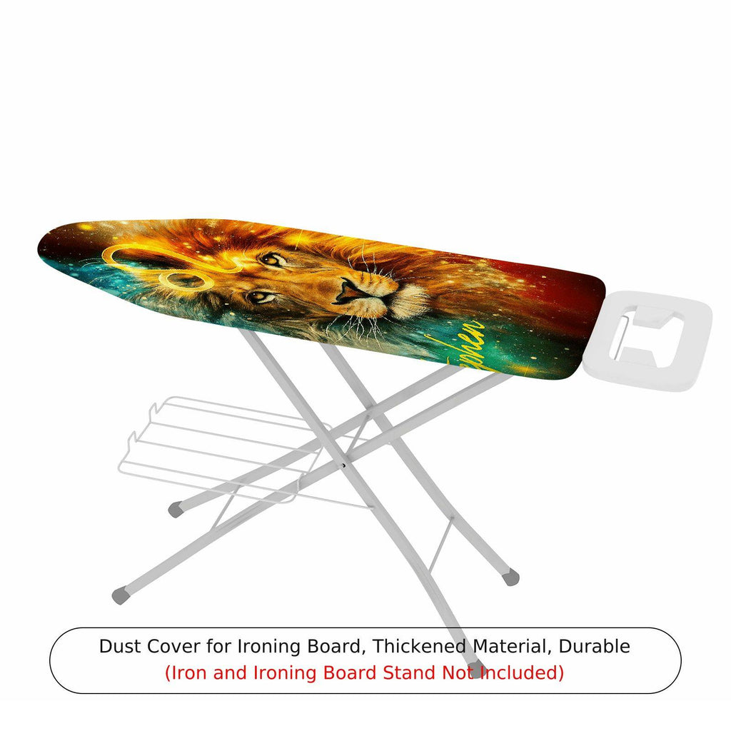 1-Piece Lion Galaxy Abstract  Ironing Board Cover, Universal Size, Without Board
