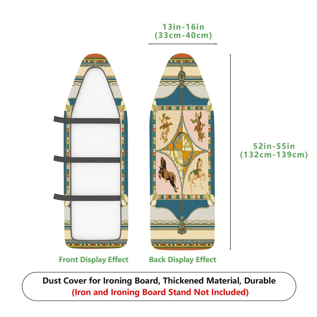 1-Piece Animal Art Vintage  Ironing Board Cover, Universal Size, Without Board