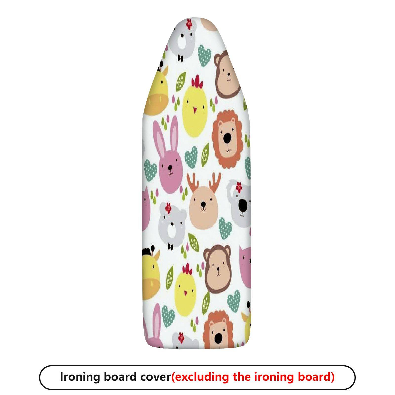 1-Piece Animal  Colorful  Ironing Board Cover, Universal Size, Without Board